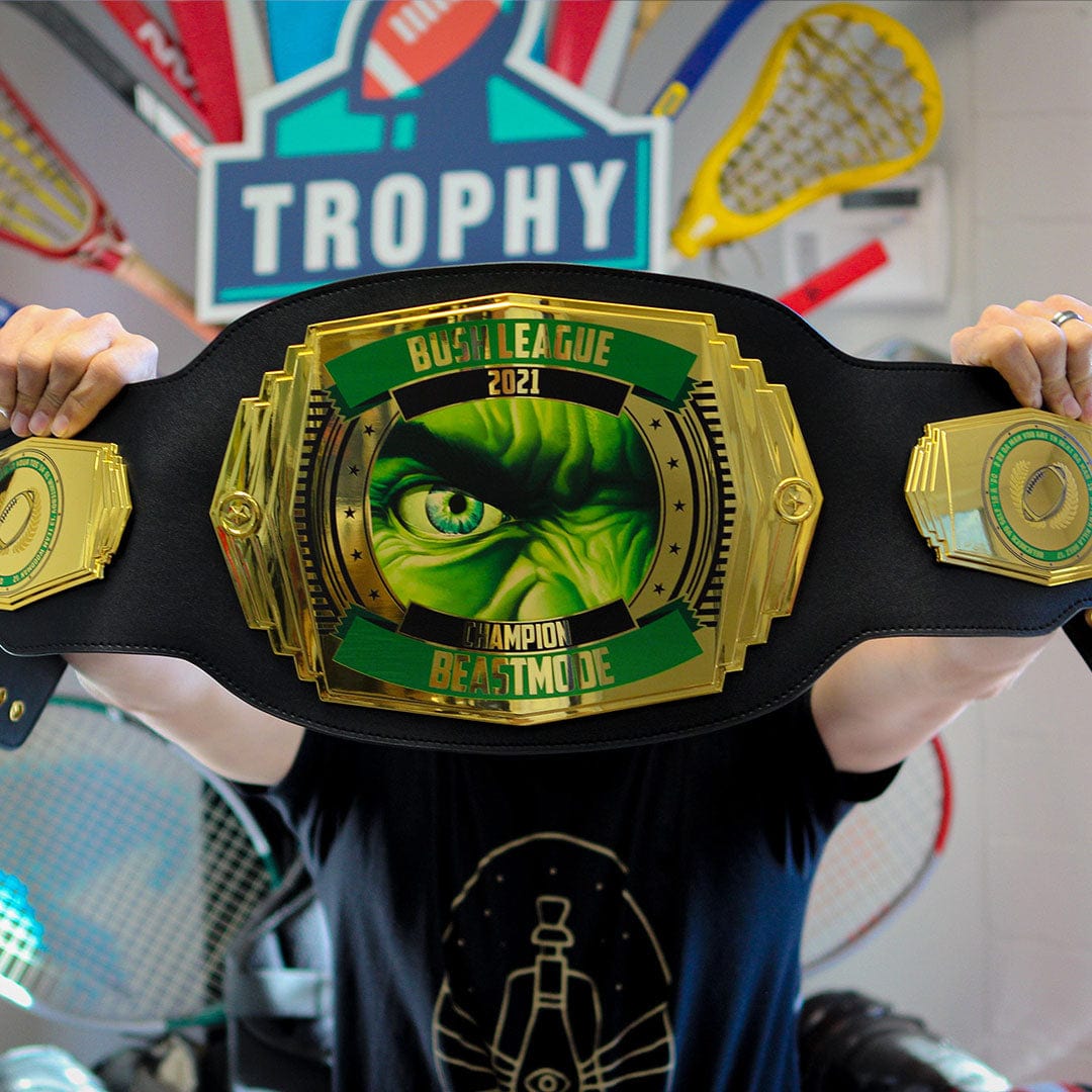 Fishing 6lb Customizable Championship Belt-7