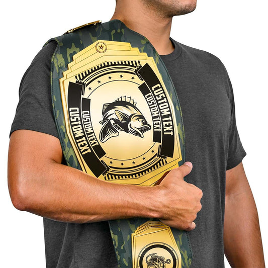 Fishing 6lb Customizable Championship Belt-1