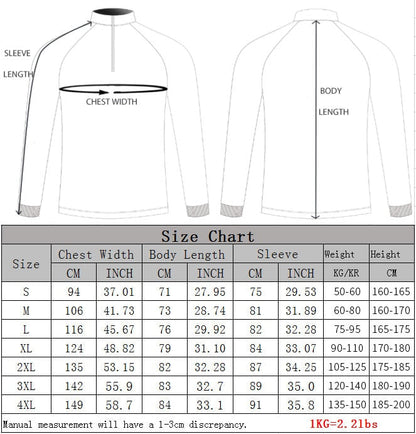 Fishing t-shirt men Long Sleeve Sun Protection ANTI-UV  personalize jersey for fishing quick dry breathable fishing shirts-3